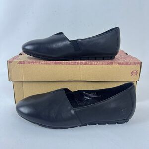 Born Sebra Black Full Grain Leather | Size 7 | BNEW